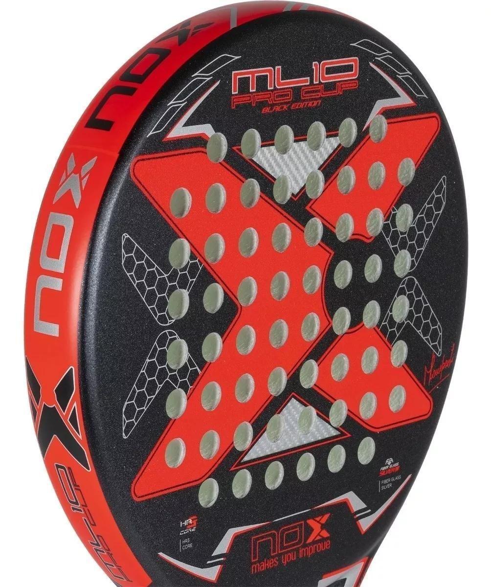 Pala Padel Nox Ml 10 Pro Cup Edición Arena Black (Rough Surface Edition)-2