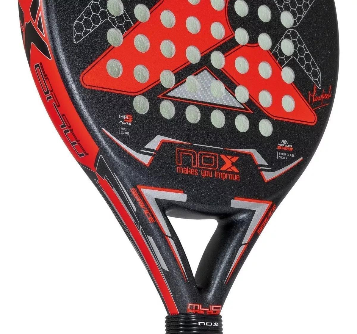 Pala Padel Nox Ml 10 Pro Cup Edición Arena Black (Rough Surface Edition)-3