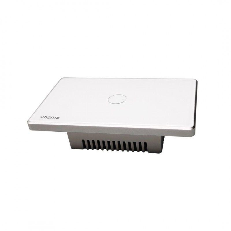 Interruptor Wifi RF Vhome Vector Design LN Touch 1 Canal Compatible Con Google Home y Alexa-2