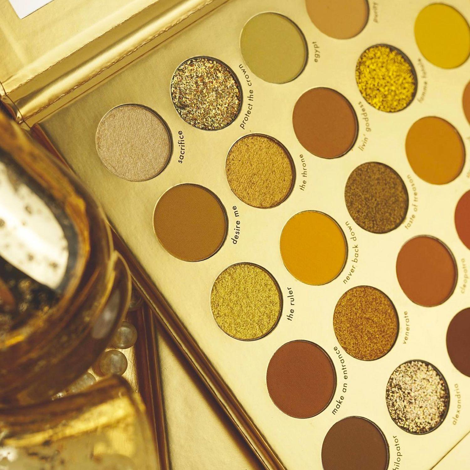 Set Paleta de Sombras Cleo Queen Kara Beauty + Set de 24 Brochas Cotton Candy Beauty Creations-3