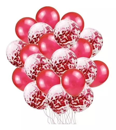 Pack 25 Set De Cumpleaños Globos Cumpleaños Globo Metalizado -2