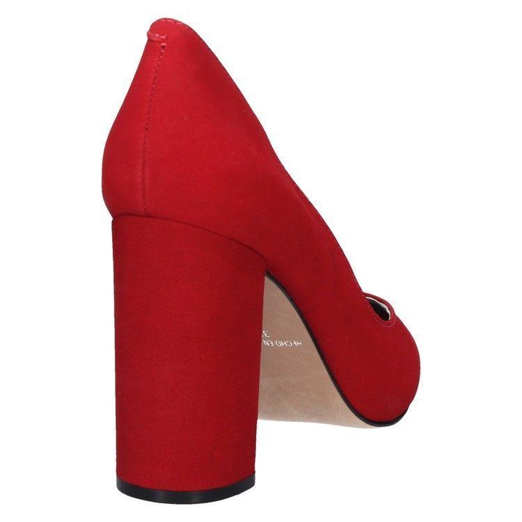 Zapato Vestir Mujer Mingo - V804 Rojo-2