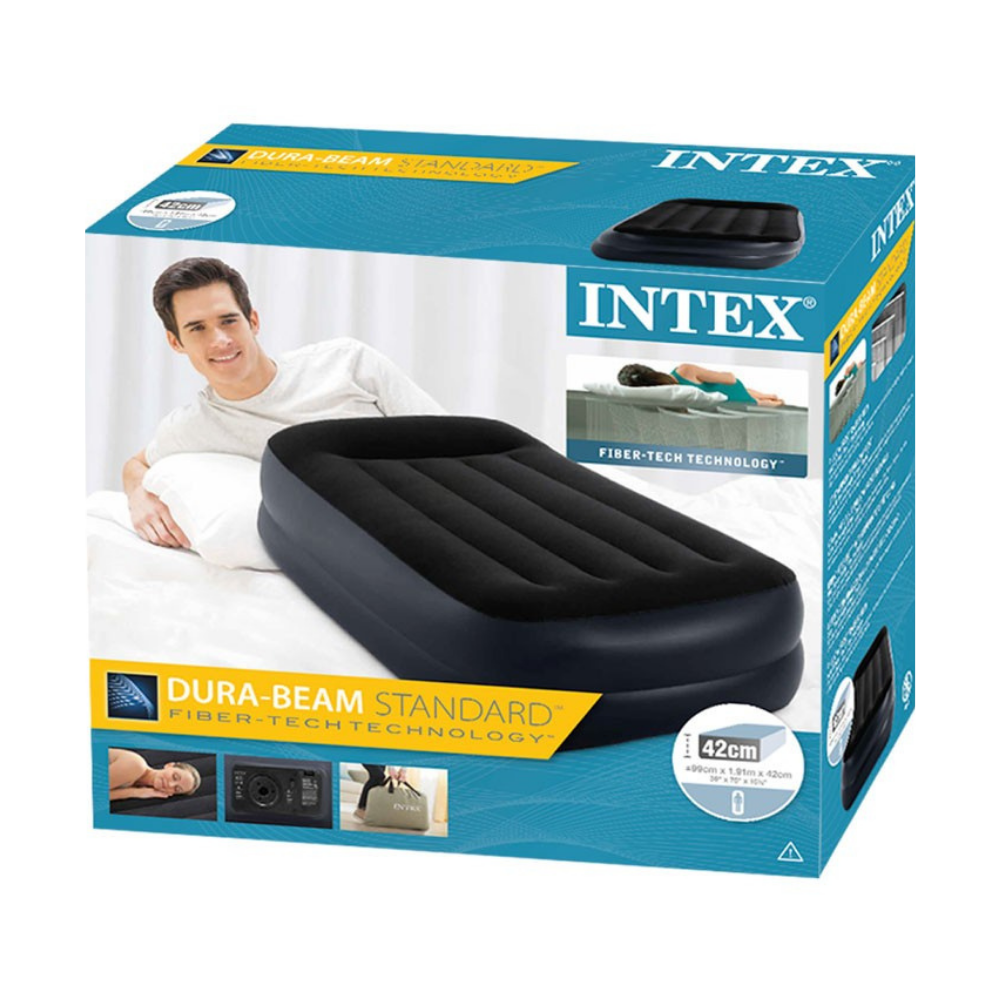 Colchón Inflable Eléctrico 1,5 Plazas 99x191x42 Cm-7