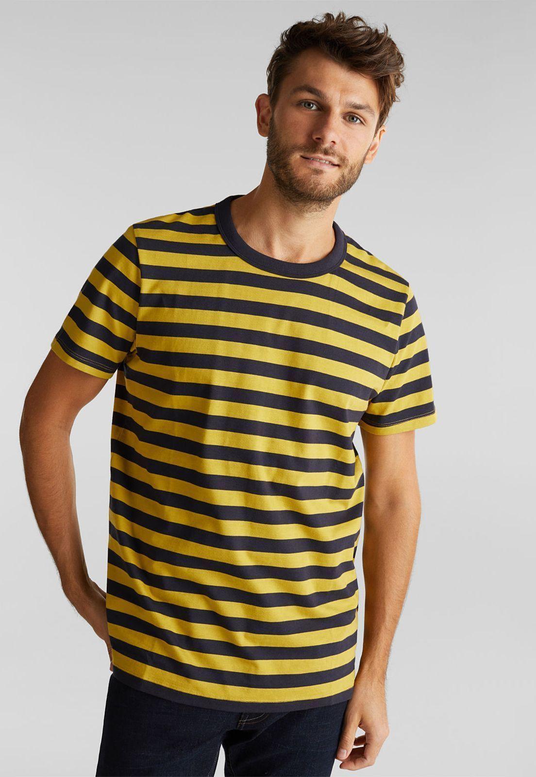 Polera A Rayas En Algodón Ecológico Esprit-0