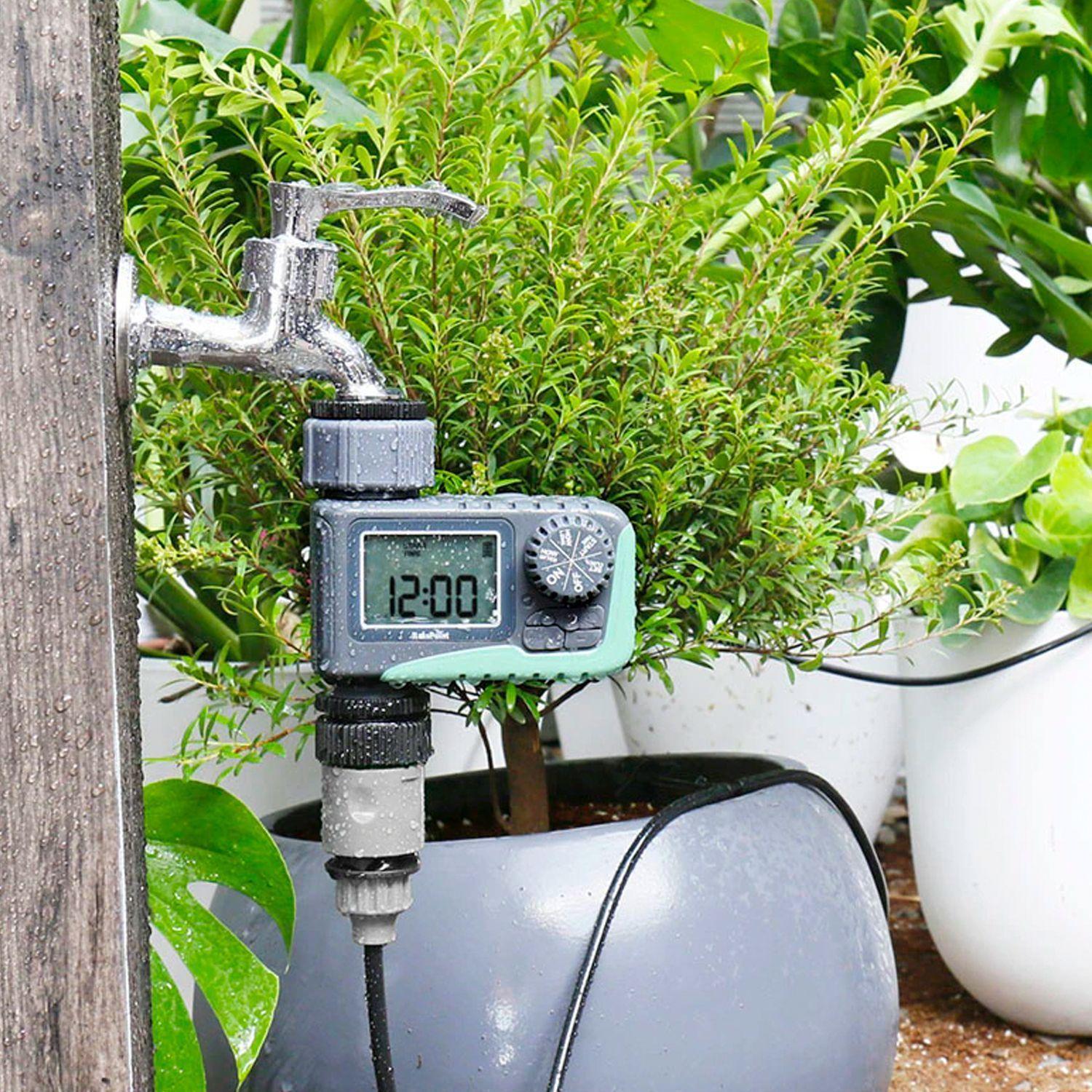 Programador de Riego Digital Para Jardín 1 Zona-5