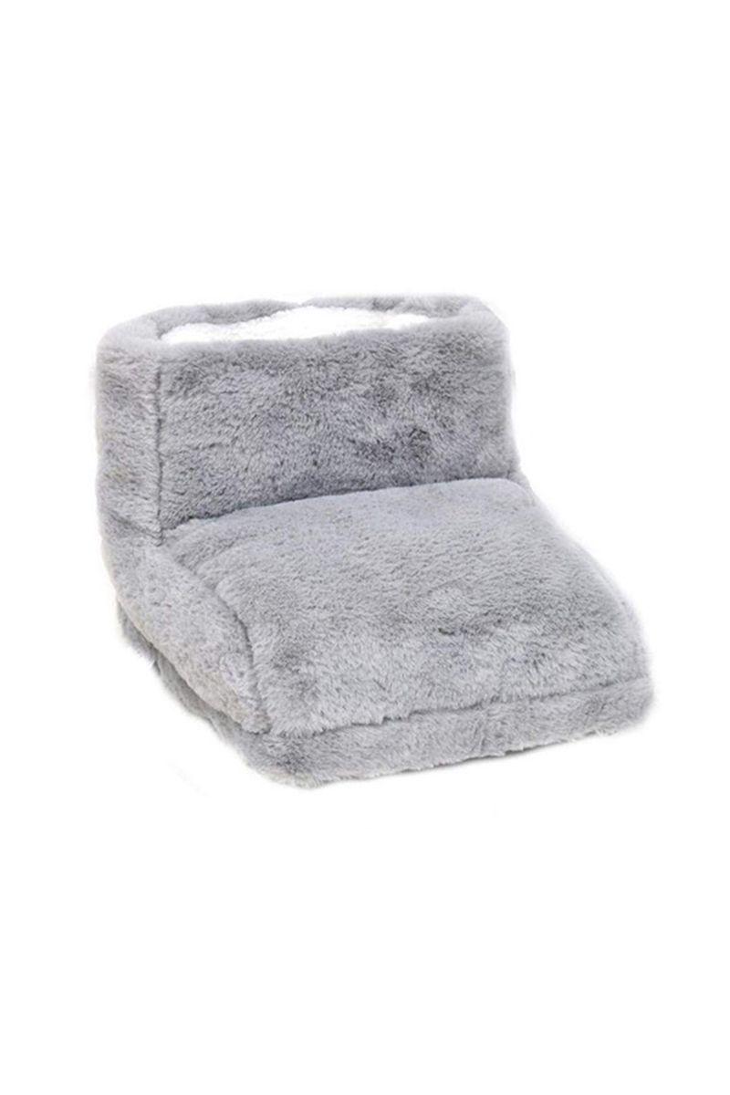 Calienta Pies Puerto USB Gris-0