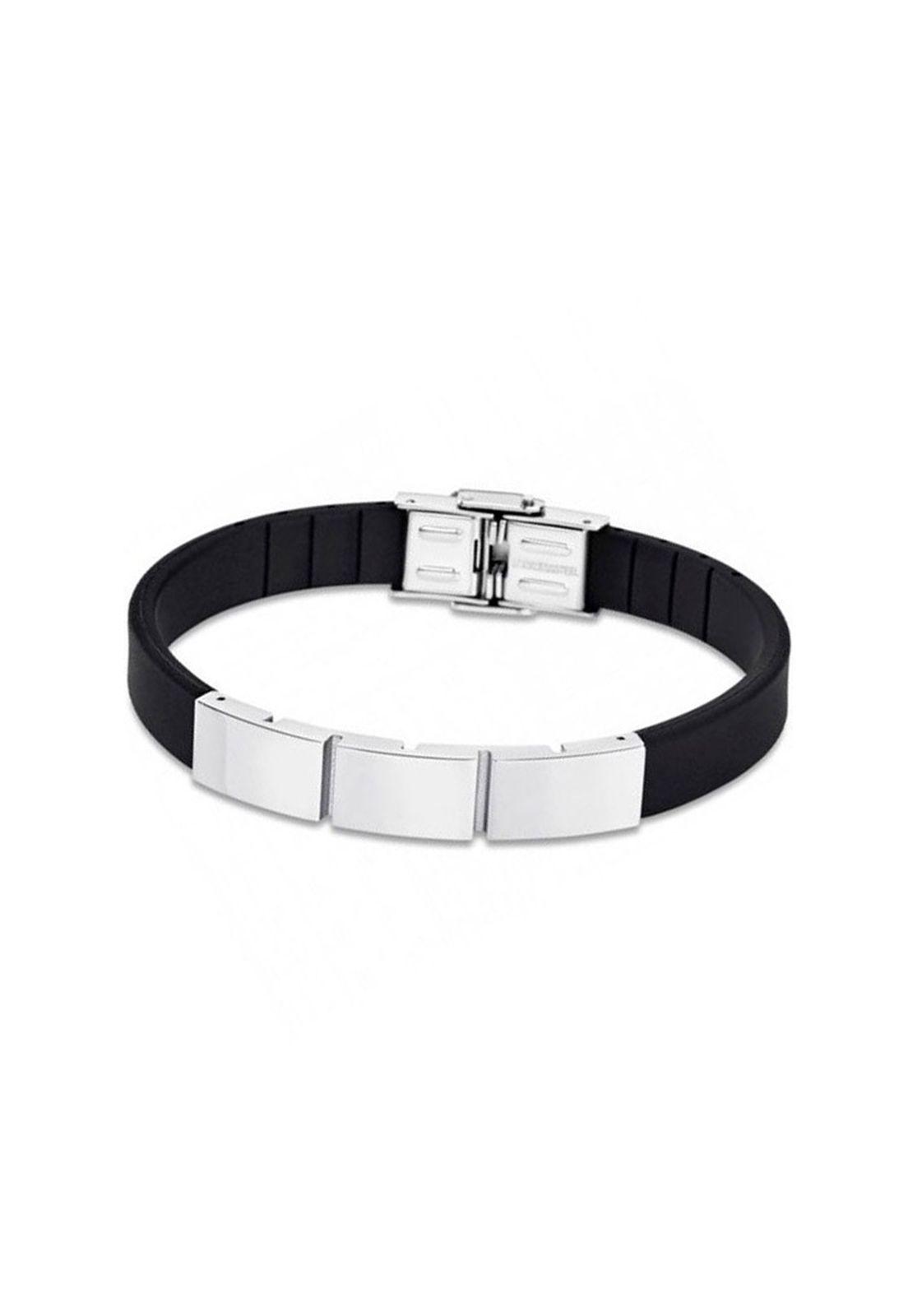 Pulsera LS1796-2/1 Lotus Style Hombre Men In Black-0