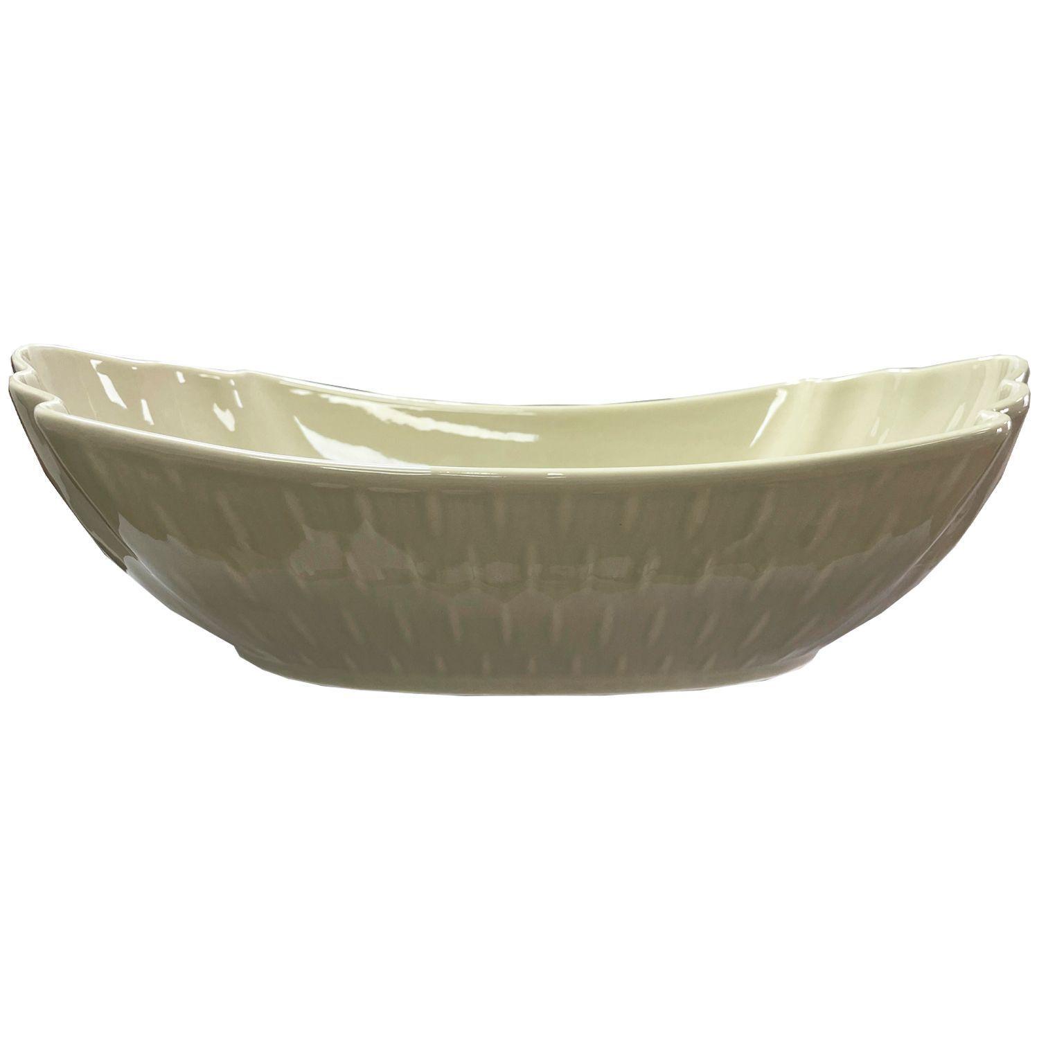 Fuente Decorativa Porcelana Marina Beige-0