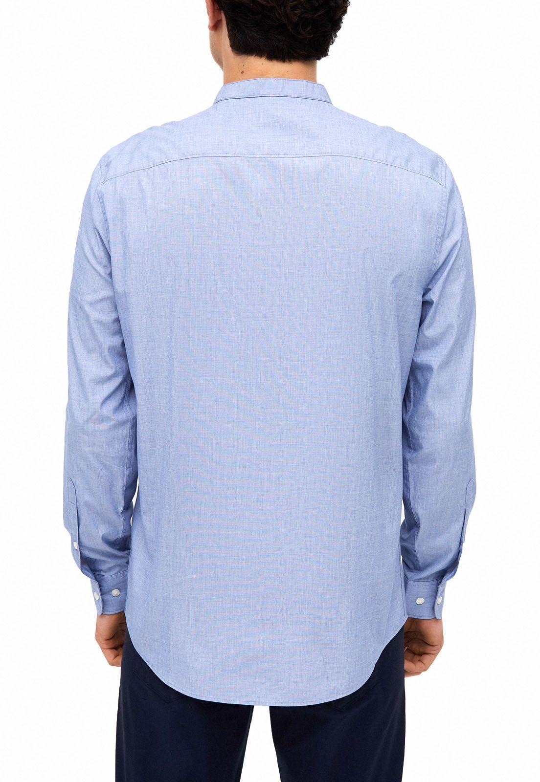 Camisa cuello mao celeste-2