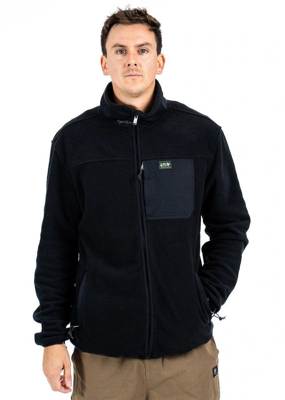 Fleece Full Zip Daily Black-0