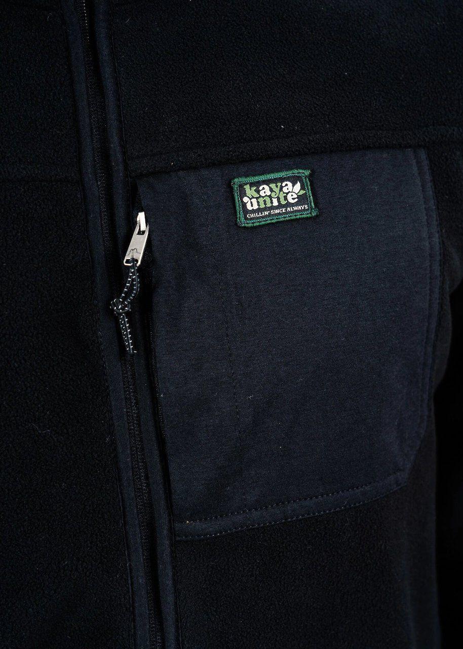 Fleece Full Zip Daily Black-2