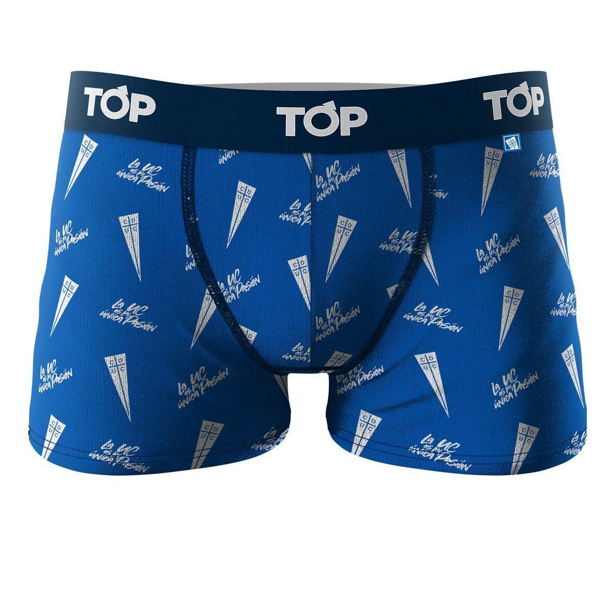 Bóxer Niño Algodón Universidad Católica Pack 4 Top C2-2