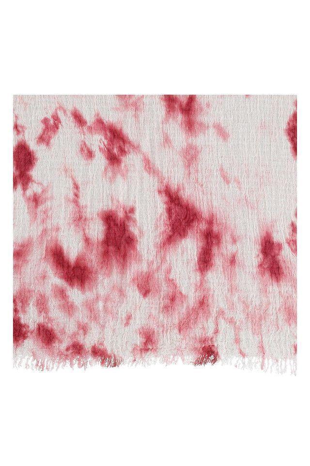Pañuelo Estampado Fuchsia Folk Fire Shibori Humana-1