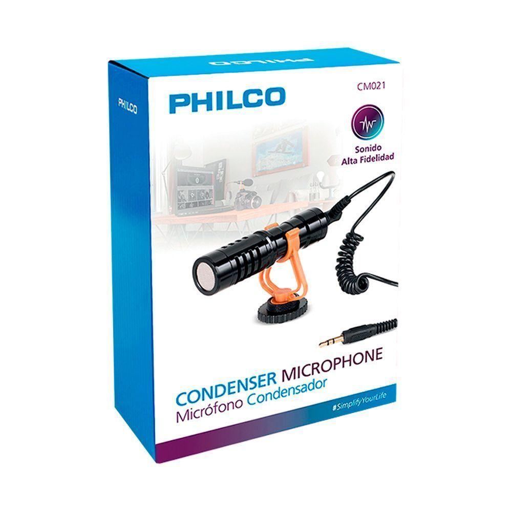 Microfono Condensador Para Camara Smartphones Philco Cm021-1