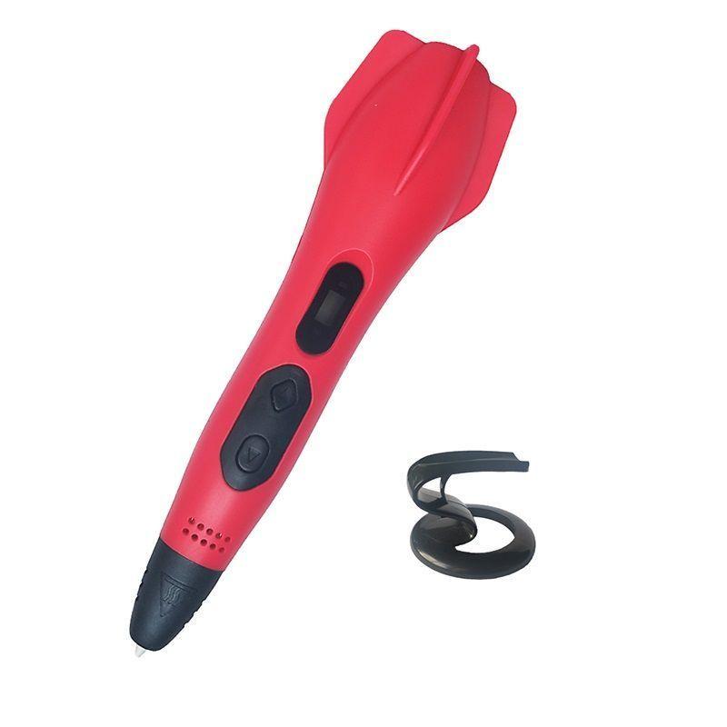 Boligrafo de impresión 3D Misil Smaffox SMA-2 + 54mts - rojo-3