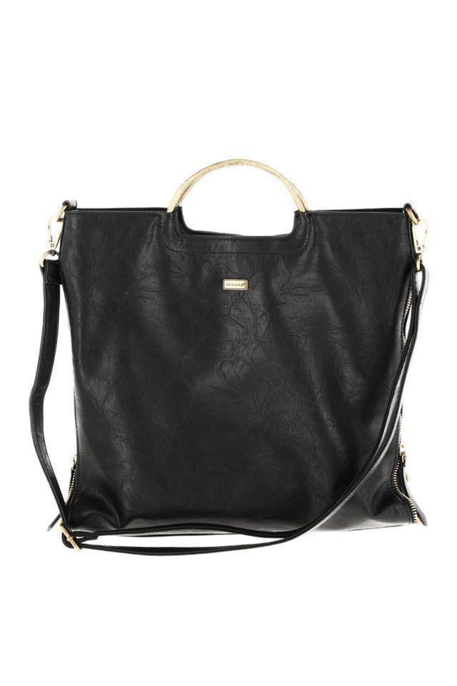 Cartera Mangos Negro Humana-0