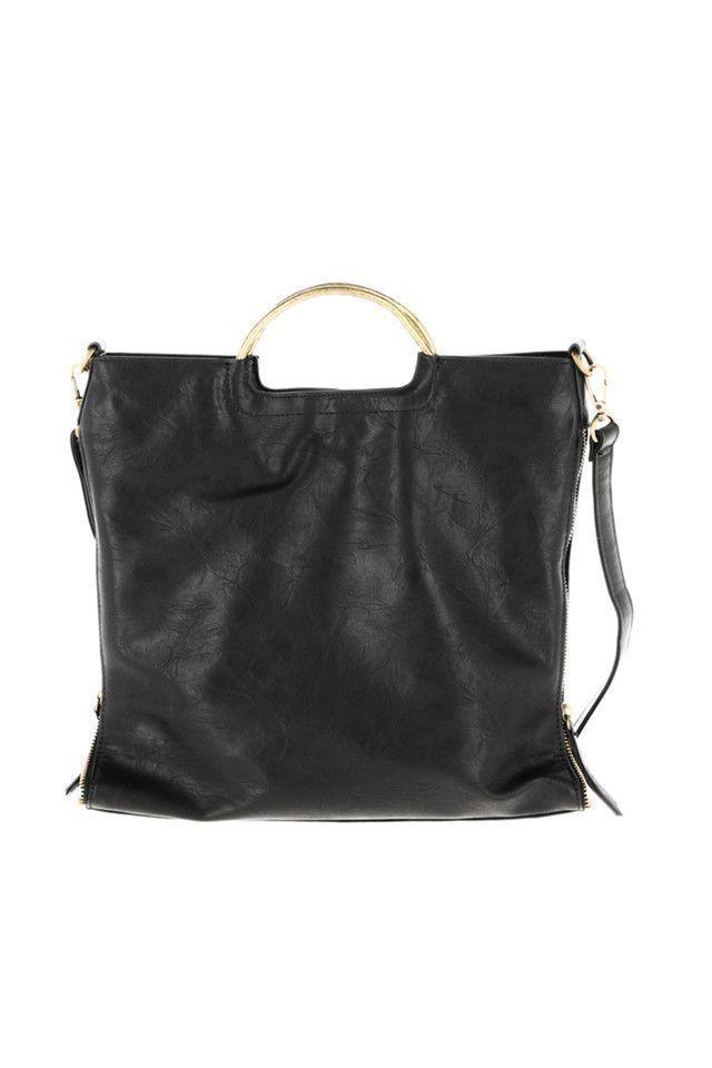 Cartera Mangos Negro Humana-1