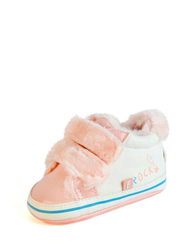 Zapatilla 2 Velcros Bebé Soft Niña Ficcus-1