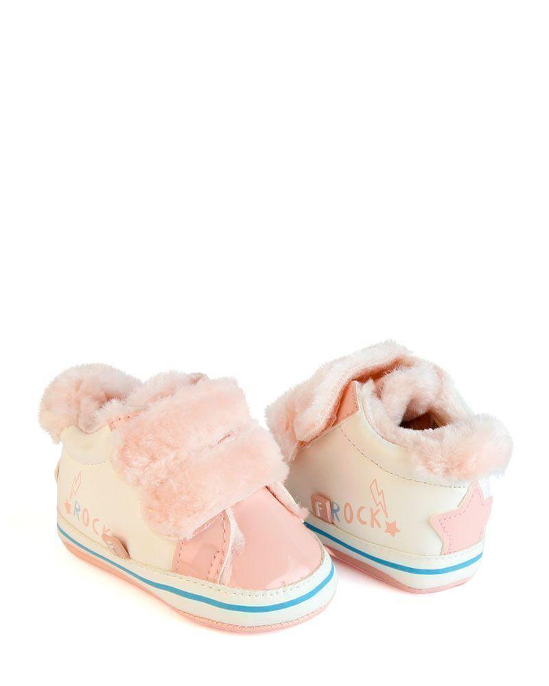 Zapatilla 2 Velcros Bebé Soft Niña Ficcus-2