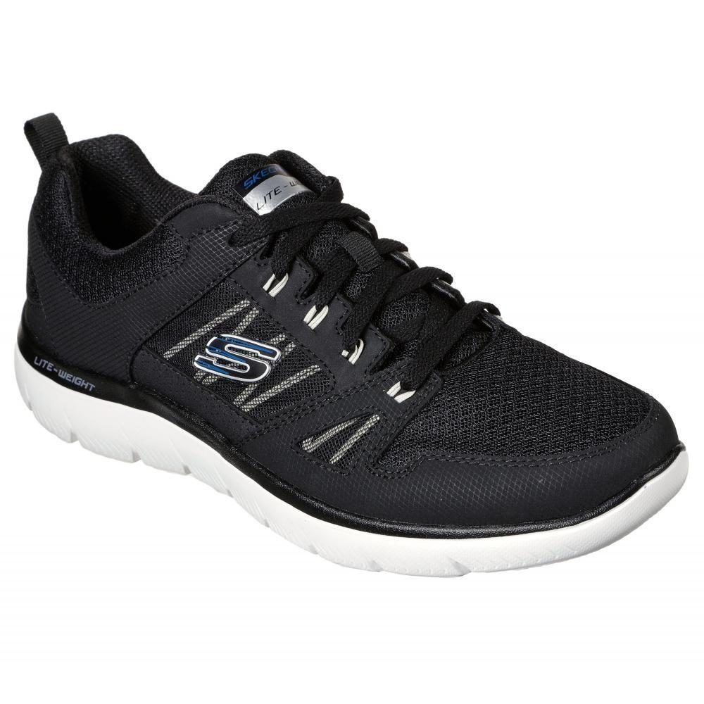 Zapatilla Hombre Summits Negra Skechers-0