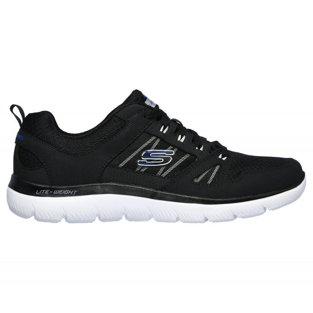 Zapatilla Hombre Summits Negra Skechers-4