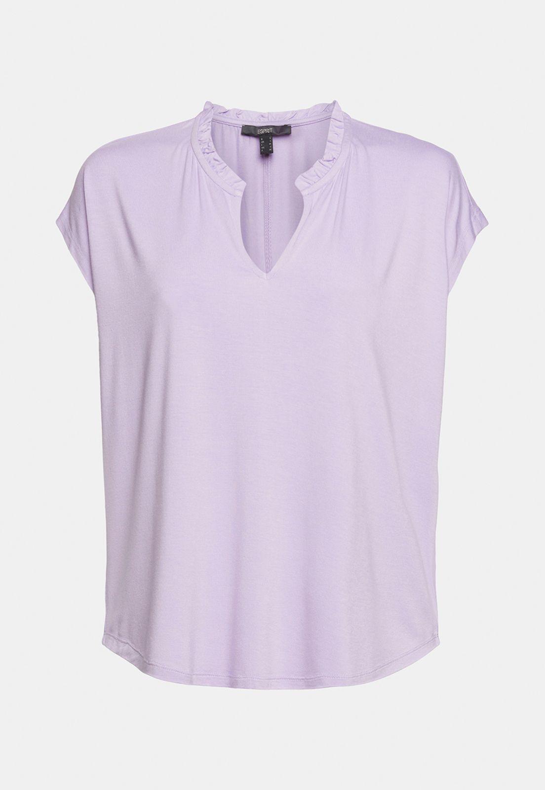 Polera Con Detalles Volantes Esprit-3