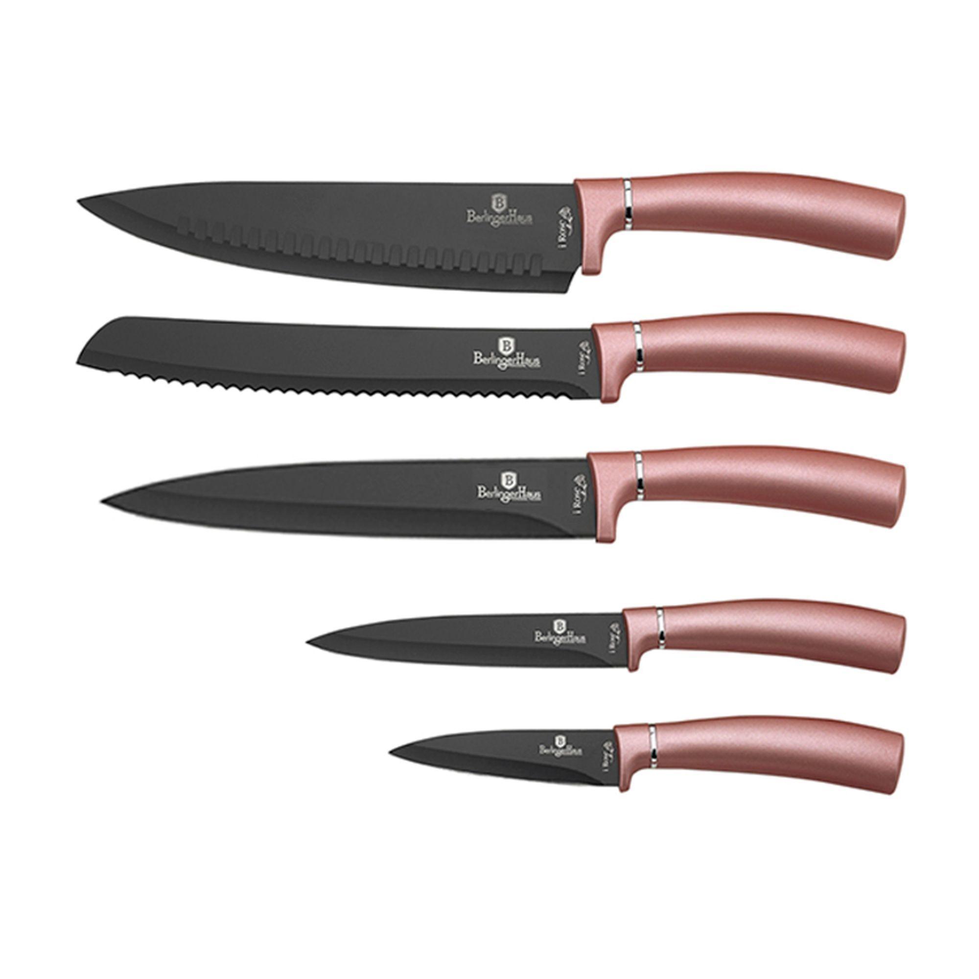 Set de cuchillos 6 pcs + base organizadora imantada-1