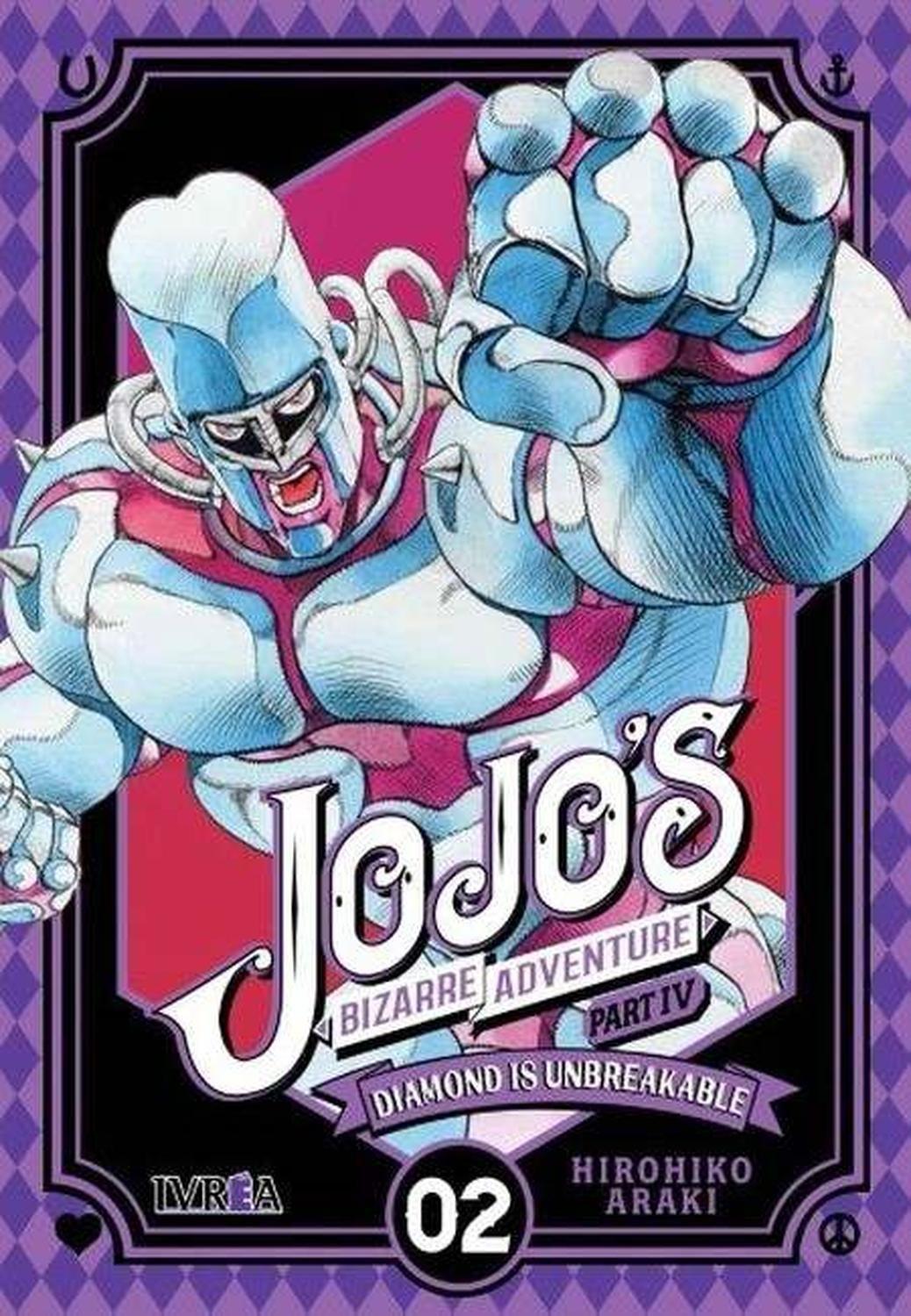 Manga Jojo's Bizarre Adventure - Parte N.º 04 - Diamond is Unbreakable 02 - España-0