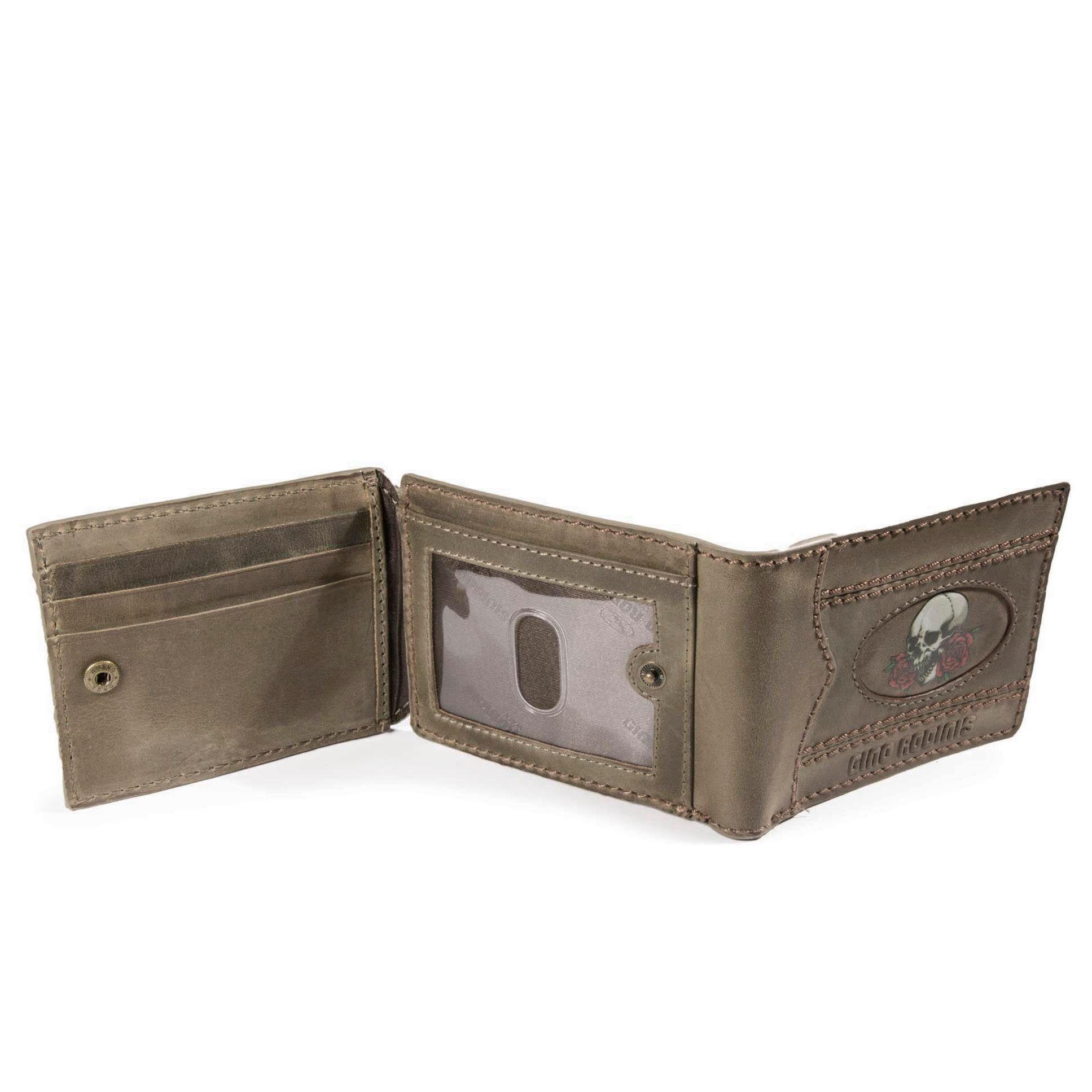 Billetera  Coco 991.2 Calavera Verde Gino Rodinis -3