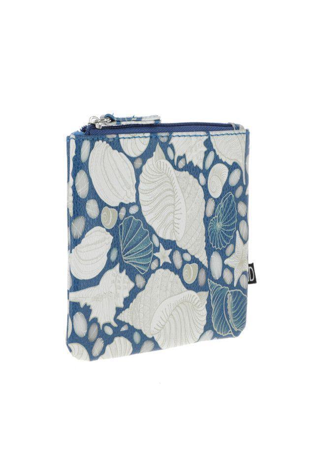 Monedero Conchas Azul i-D-1