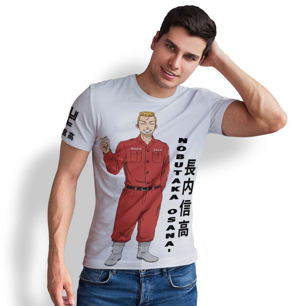 Polera Anime Tokyo Revengers - Nobutaka Osanai D6-2