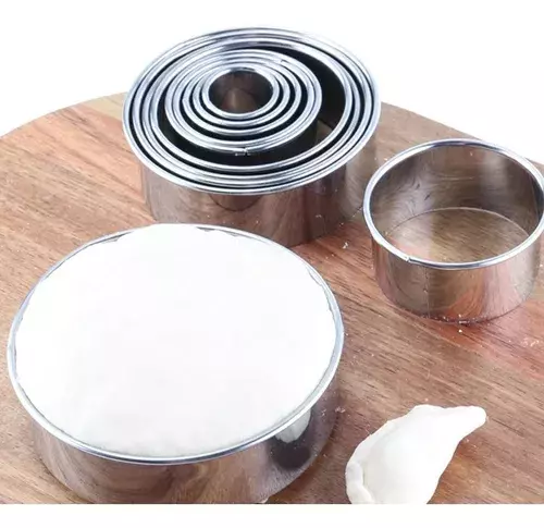 Pack X2 14 Moldes Galletas Circulo Molde De Galleta Galleta-5