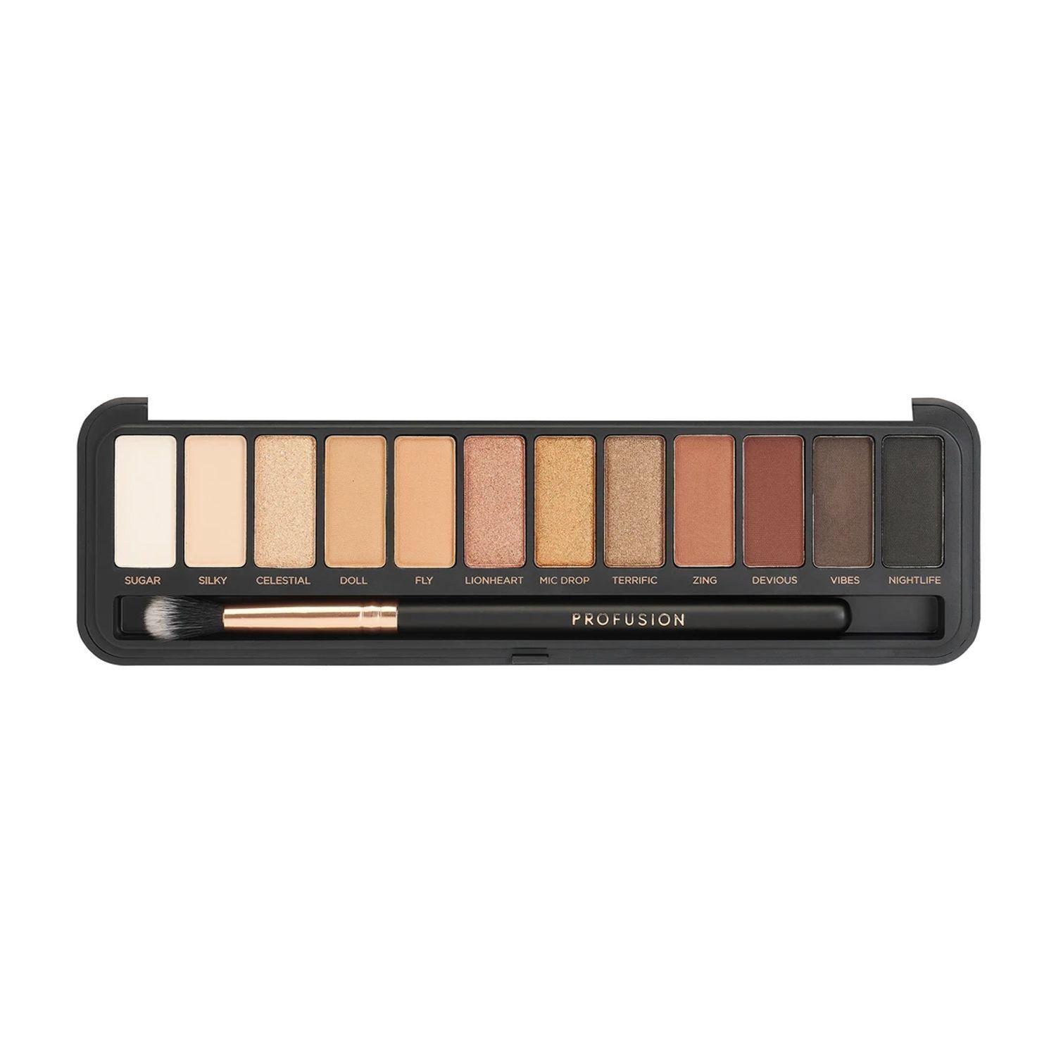 Paleta de Sombras "Nude Eyes" de Profusión Cosmetics-3