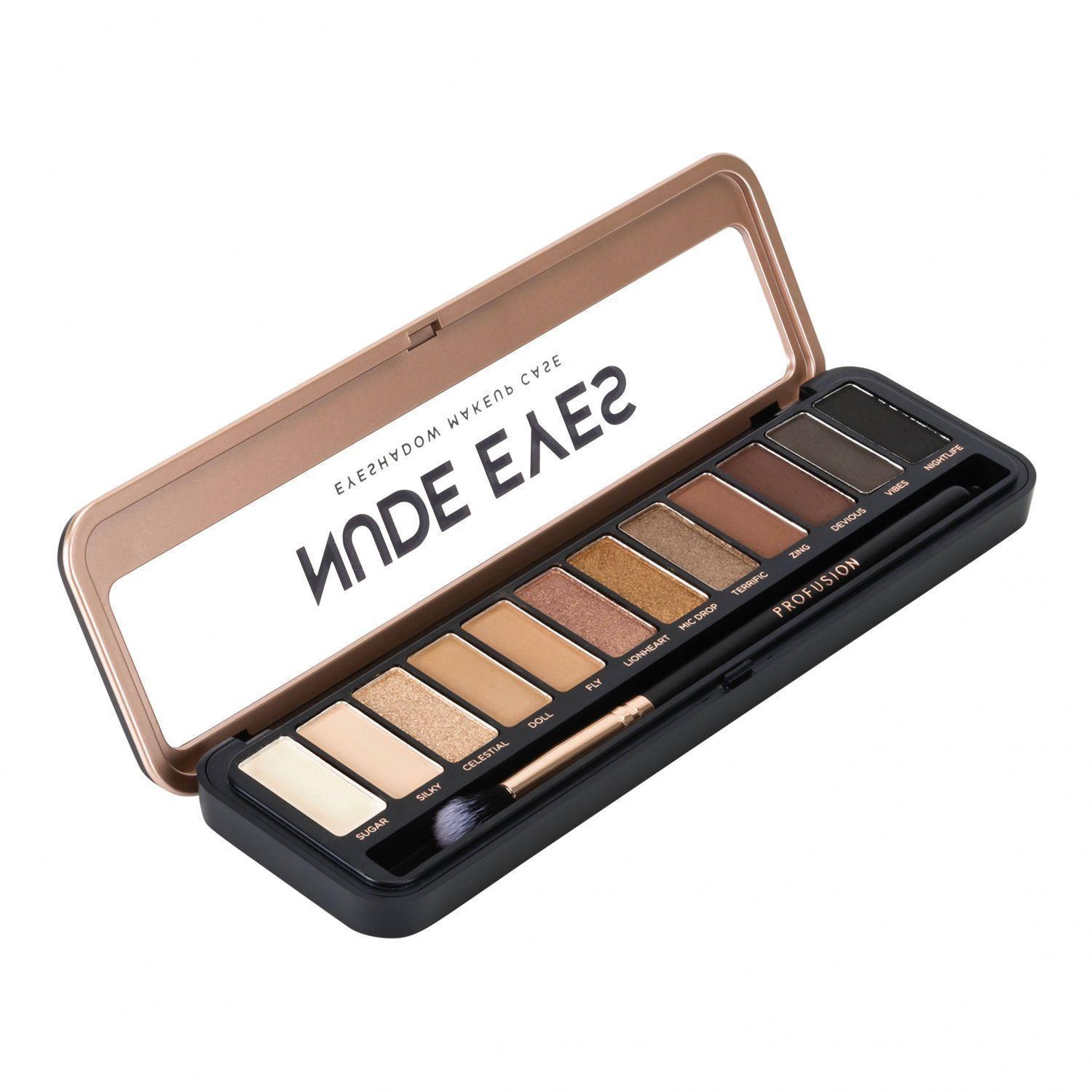 Paleta de Sombras "Nude Eyes" de Profusión Cosmetics-2