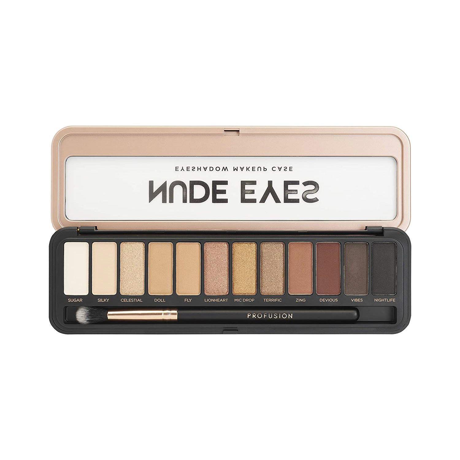 Paleta de Sombras "Nude Eyes" de Profusión Cosmetics-1