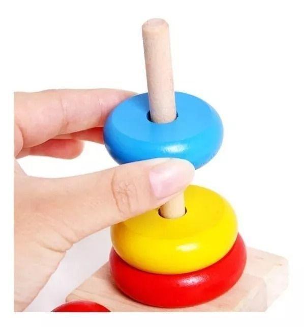 Torre Para Armar Juego Didáctico Para Niños-2