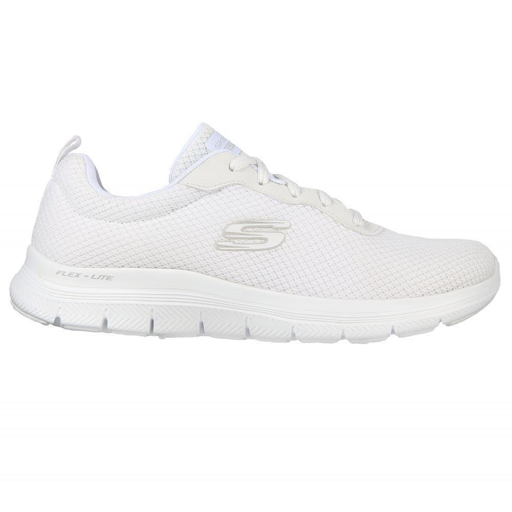 Zapatilla Mujer Flex Appeal 4.0 Blanca Skechers-4