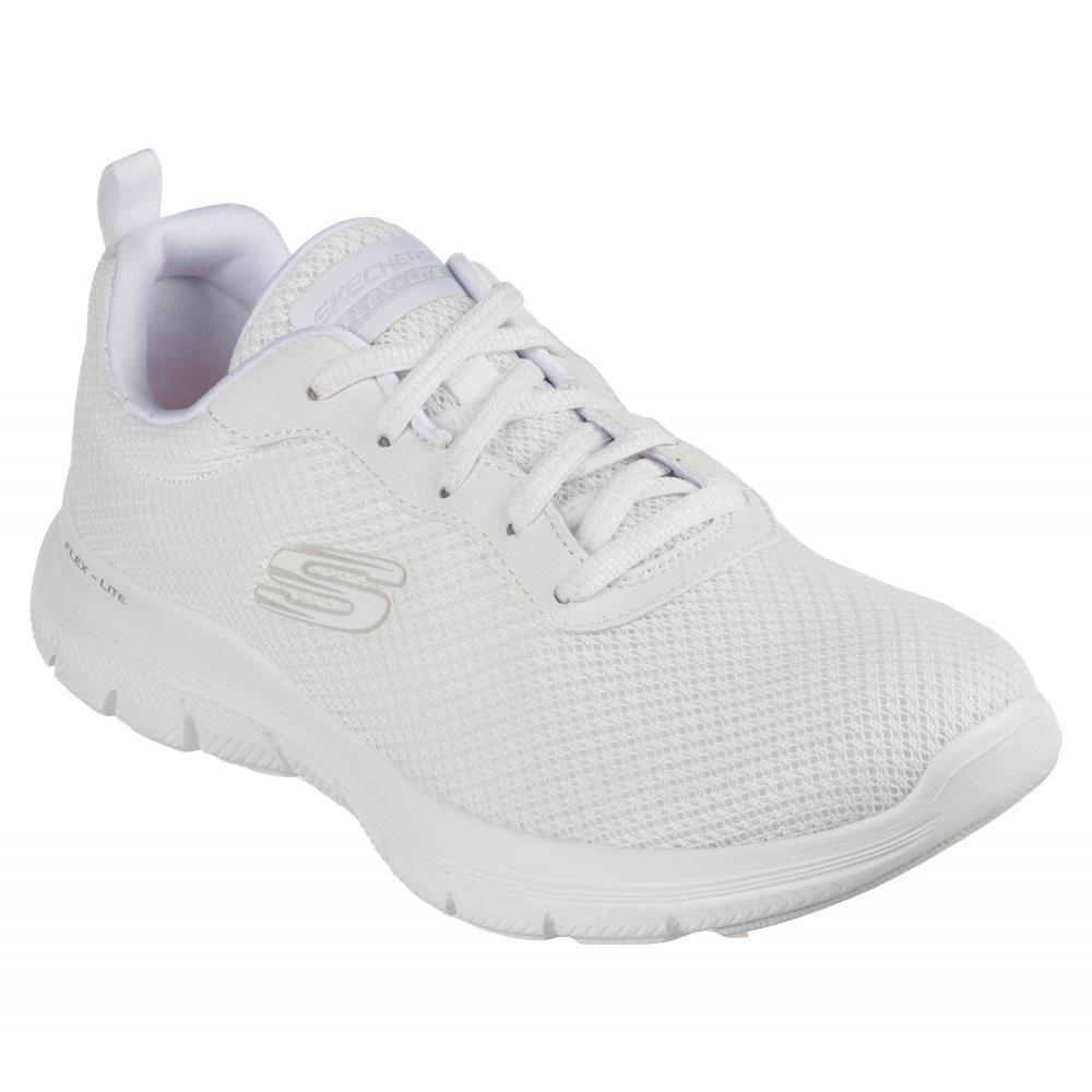 Zapatilla Mujer Flex Appeal 4.0 Blanca Skechers-0