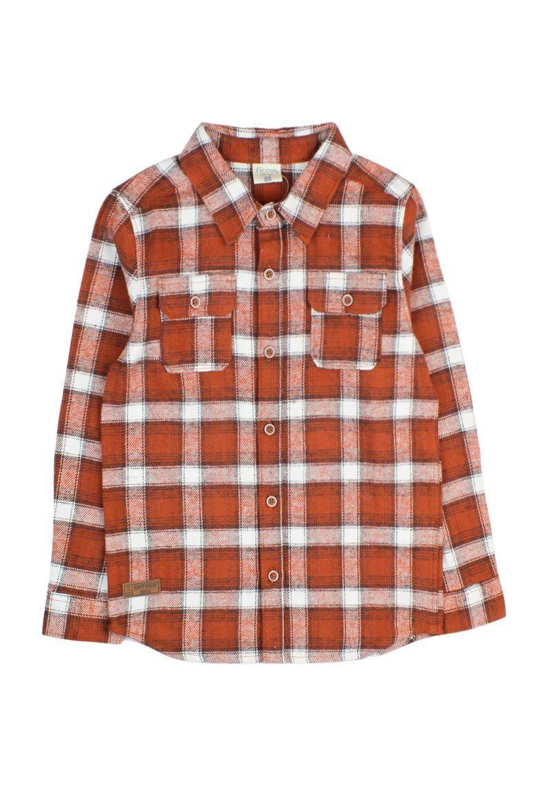Camisa kids niño escocesa outside 240-0