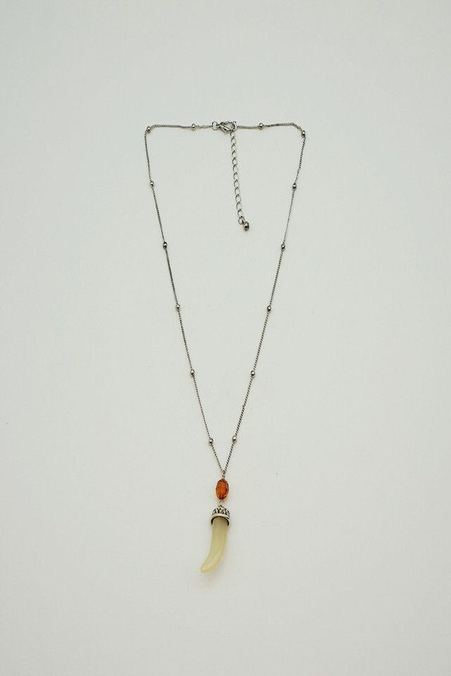 Collar Corto Plateado Sudan Id-0