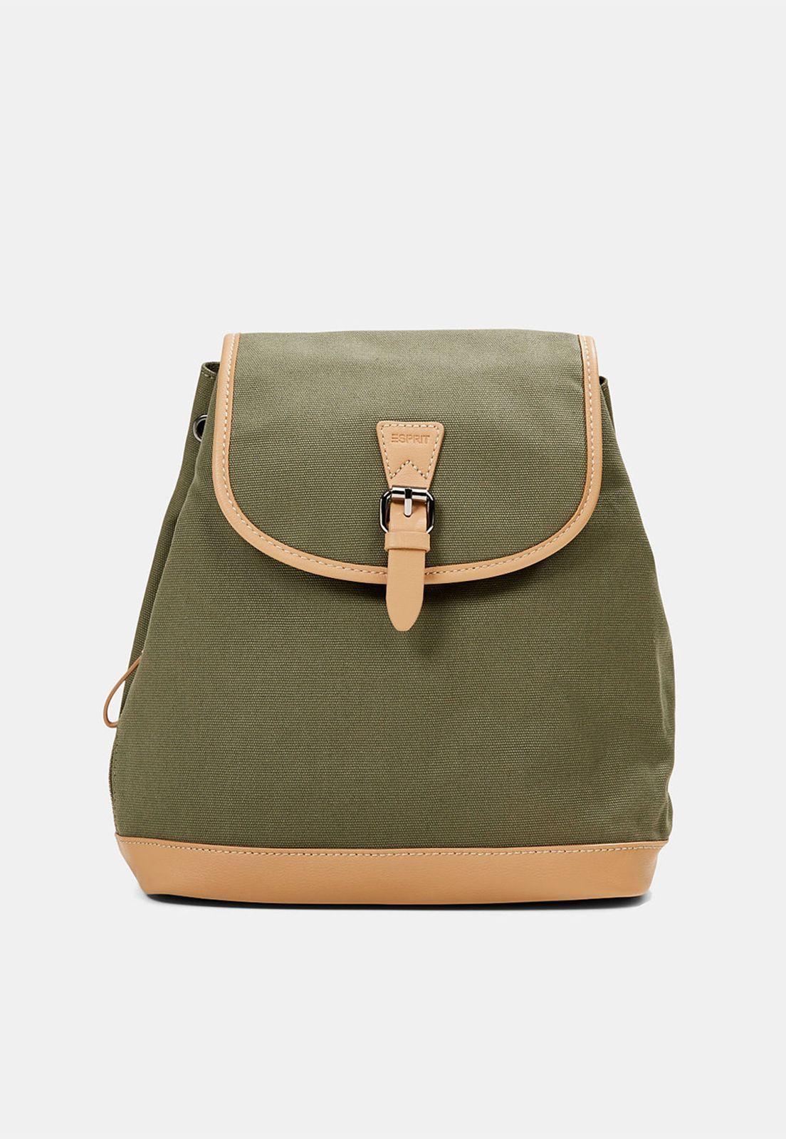 Mochila En Lona De Algodón Susie T. Esprit-0
