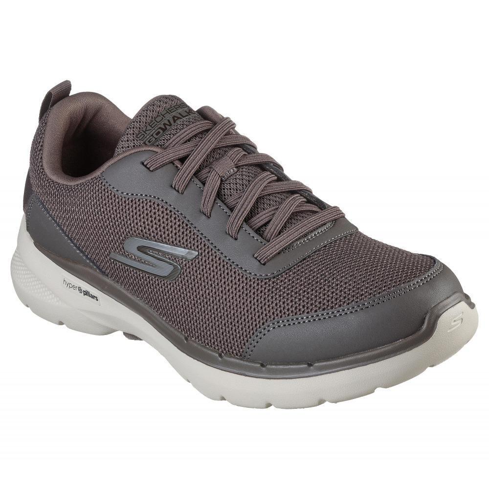 Zapatilla Hombre Go Walk 6 Bold Beige Skechers-0