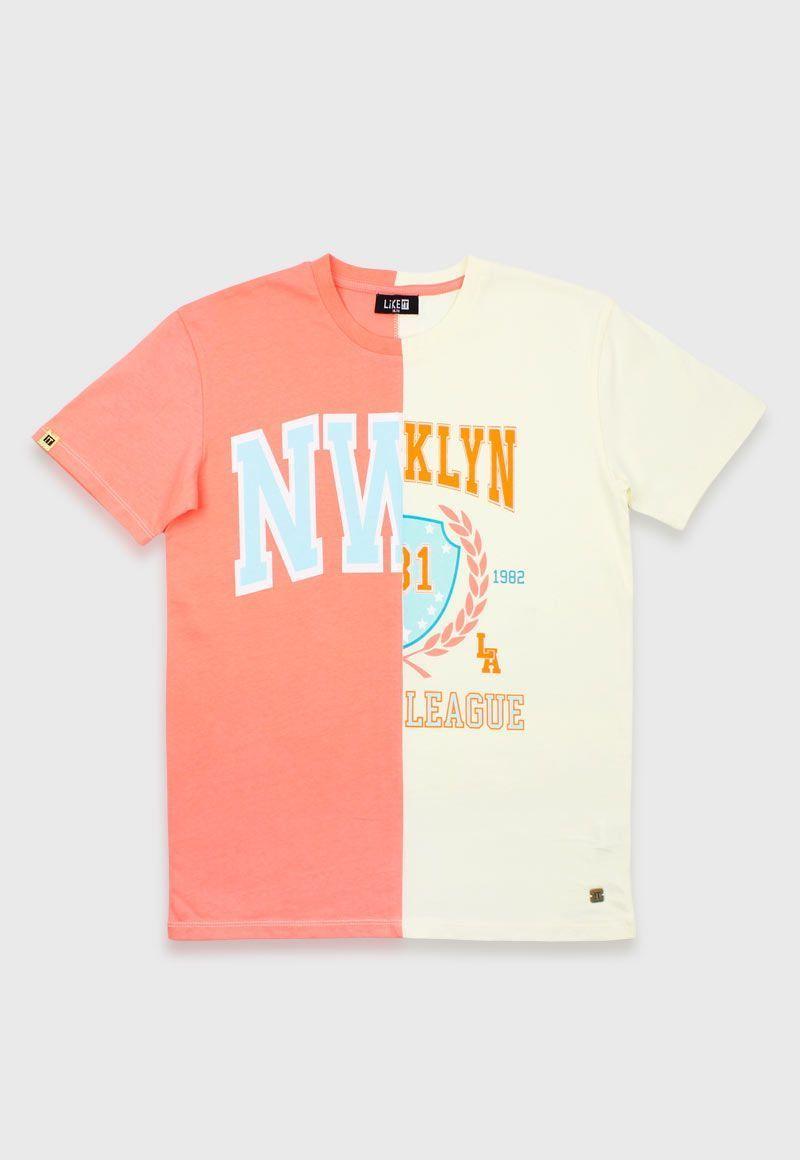 Polera teens niña estampada euforia 534-0