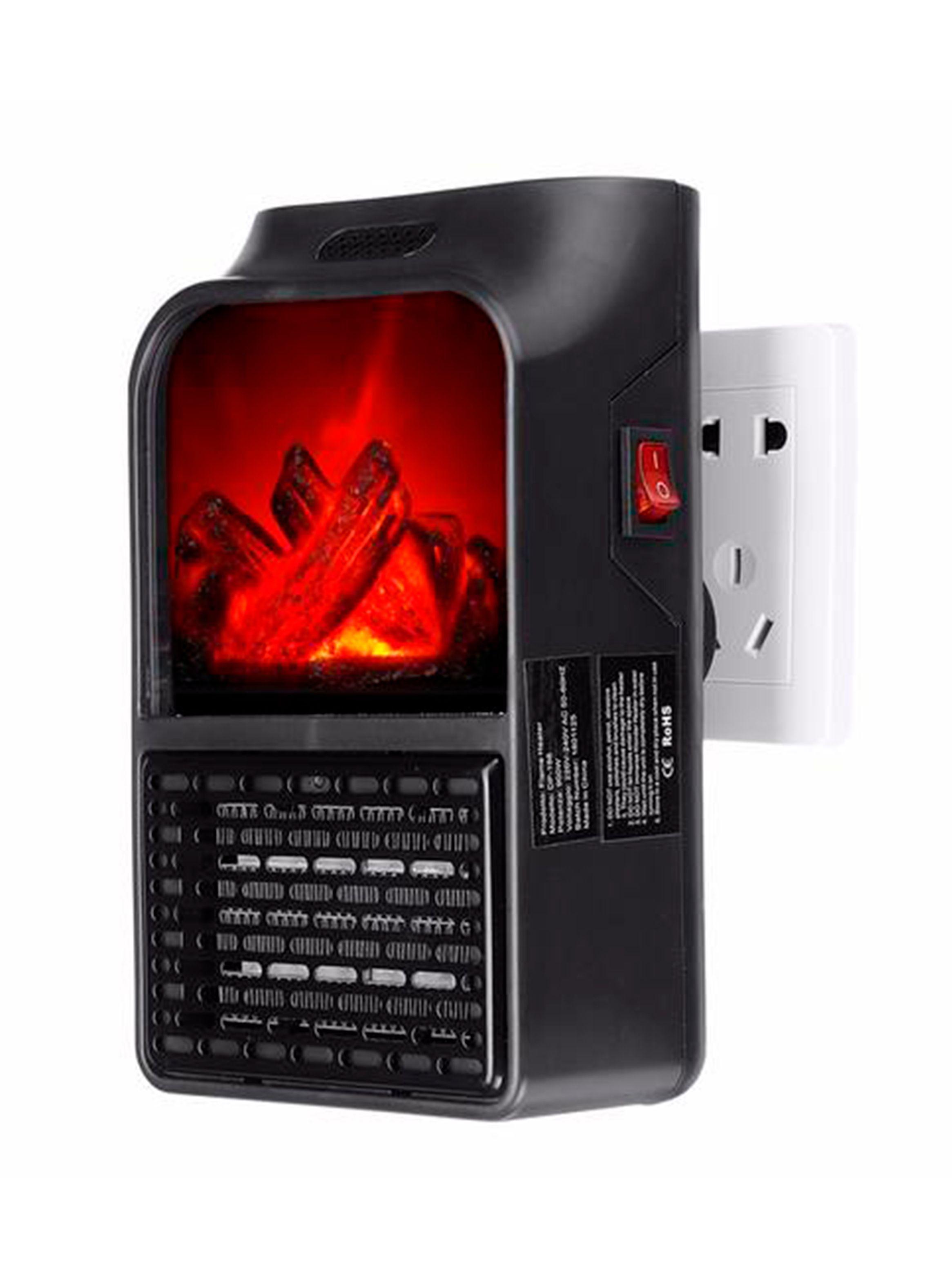 Calefactor portatil flame 900 w control remoto-0