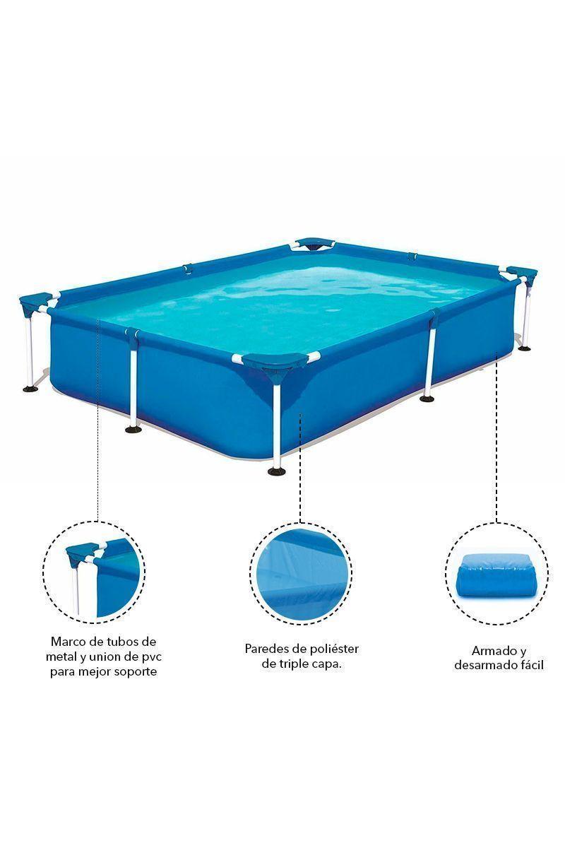 Piscina Estructural 2.612 L 66x179x258 cm-2