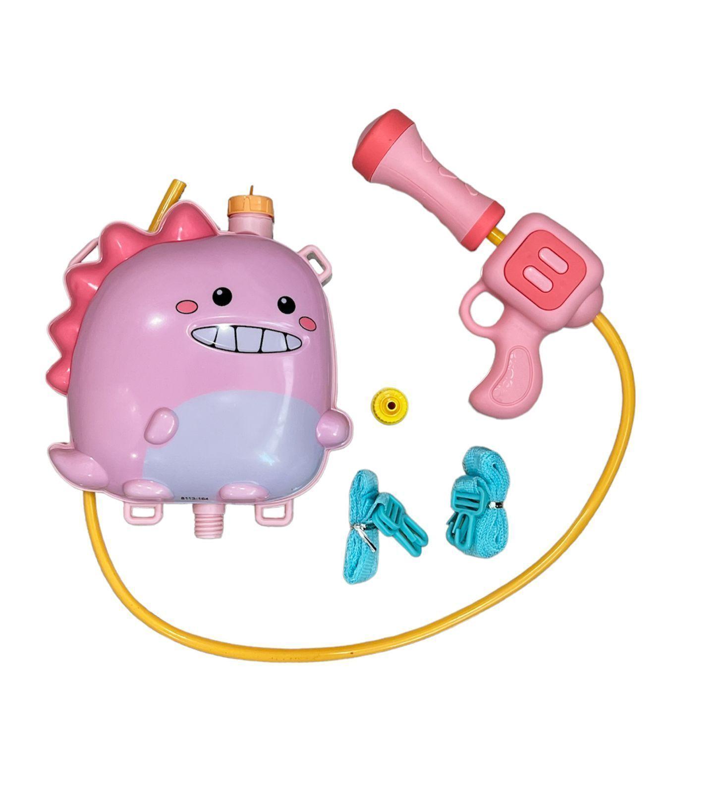 Pistola De Agua Con Mochila Lanza Agua Juguete DRAGON R-0