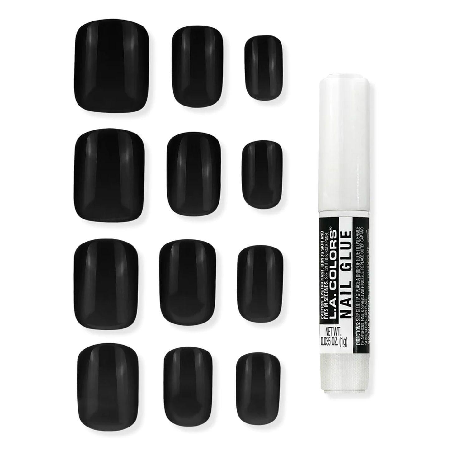 Set de Uñas Gel Press On "Anarchy" L.A Colors-1