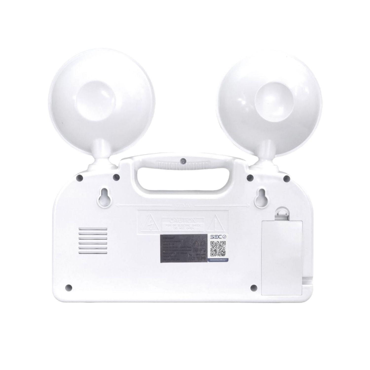 Lámpara Emergencia LED Recargable Con Flecha De Salida-2