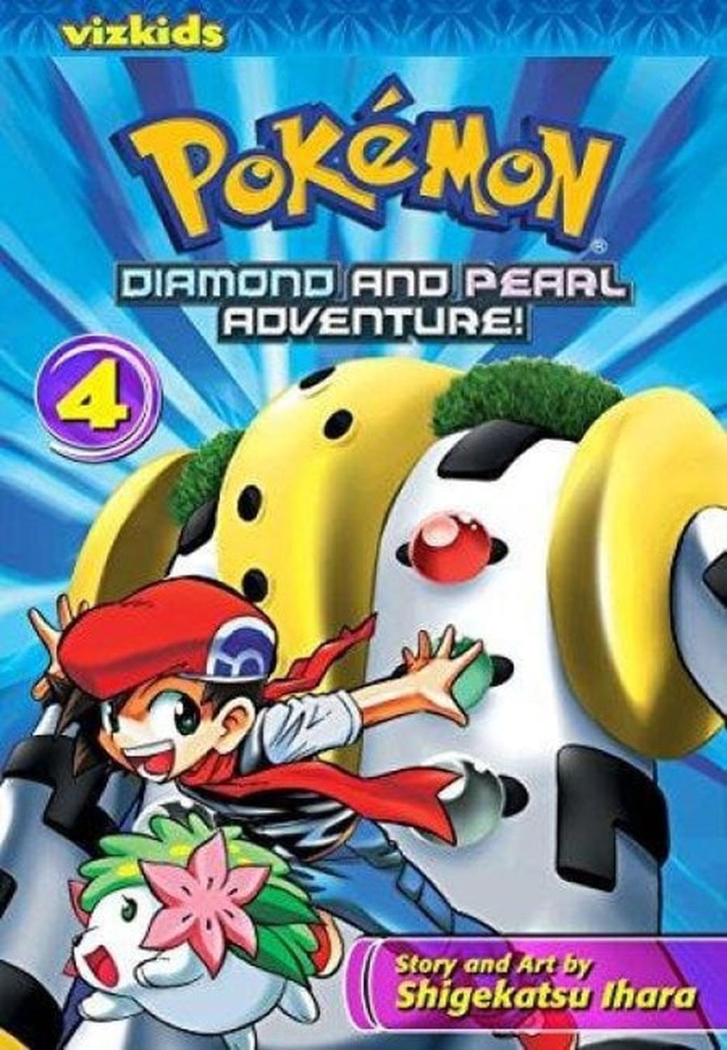 Manga Pokémon Diamond And Pearl Adventure! 04 (En Inglés) - USA-0