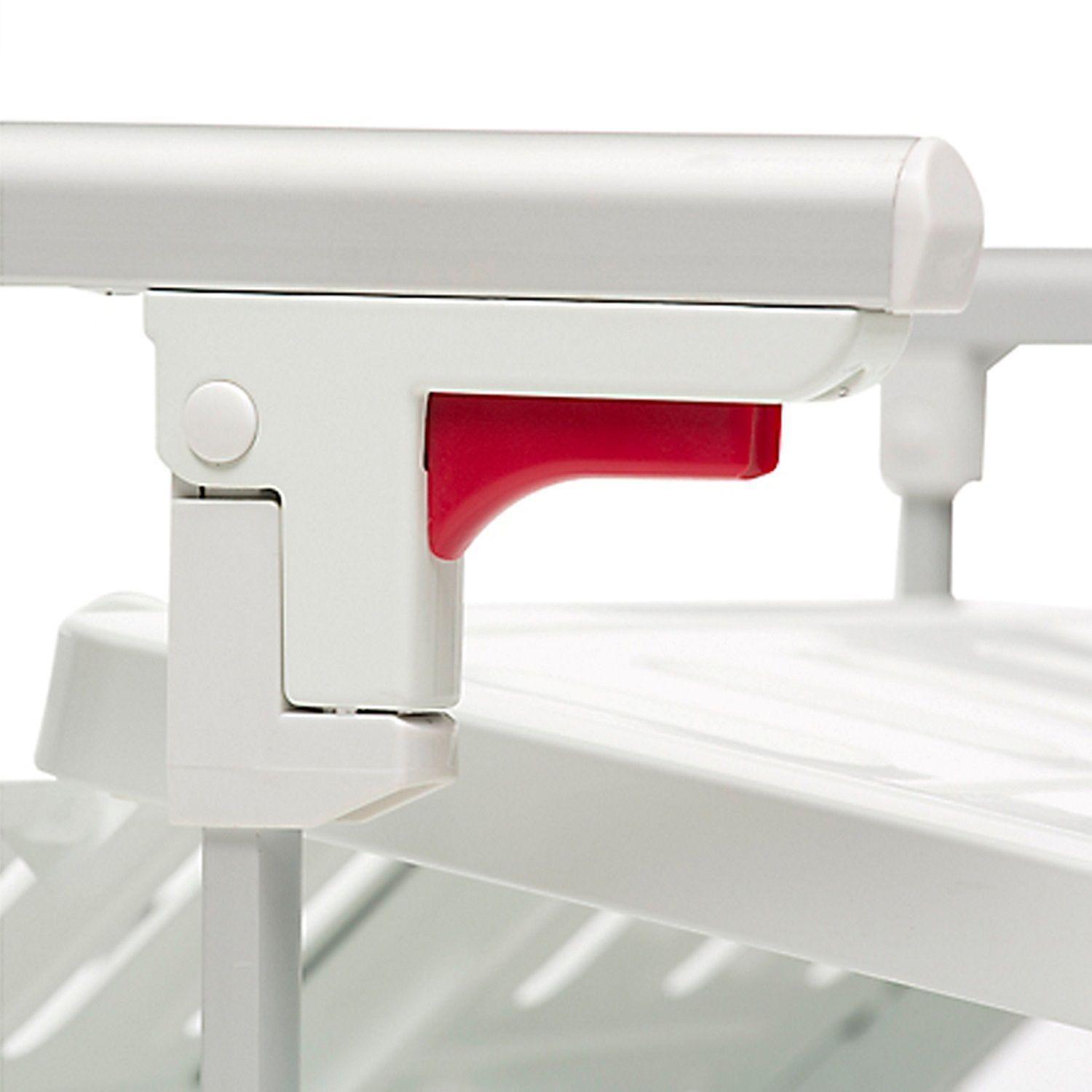 cama clínica manual 2 posiciones pro+colchón+mesa-5